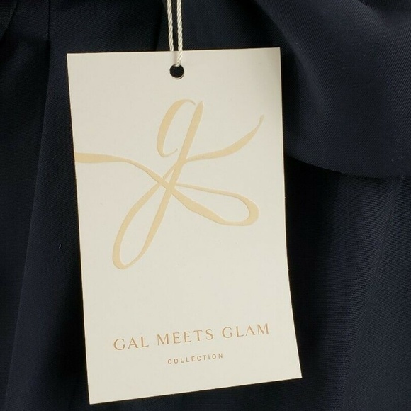 Gal Meets Glam Zoe Bow Neckline Fit & Flare Dress - Picture 6 of 7